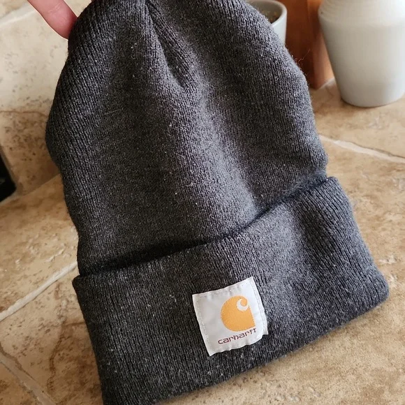 Carhartt Charcoal Knit Hat - Picture 5 of 5